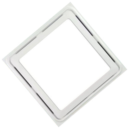 Powerful Bathroom Exhaust Fan With Led Lights 30*30Cm Exhaust Fan White Abs Smile Home V1189-LWWAL-20260327-04399