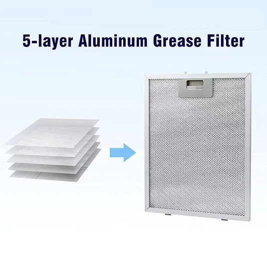 Cooker Hood Filter Mesh Range Hoods Vent Filters 294Mm X 250Mm Extractor Fan Smile Home V1189-LWWAL-20260327-04408