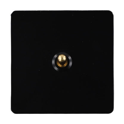 86 Type Stainless Steel Panel Wall Toggle Light Switch Brass Rod 1Way 2Way 2 Gang Smile Home 1 Gang V1189-LWWAL-20260327-04409