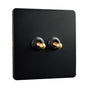 86 Type Stainless Steel Panel Wall Toggle Light Switch Brass Rod 1Way 2Way 2 Gang Smile Home 2 Gang V1189-LWWAL-20260327-04410