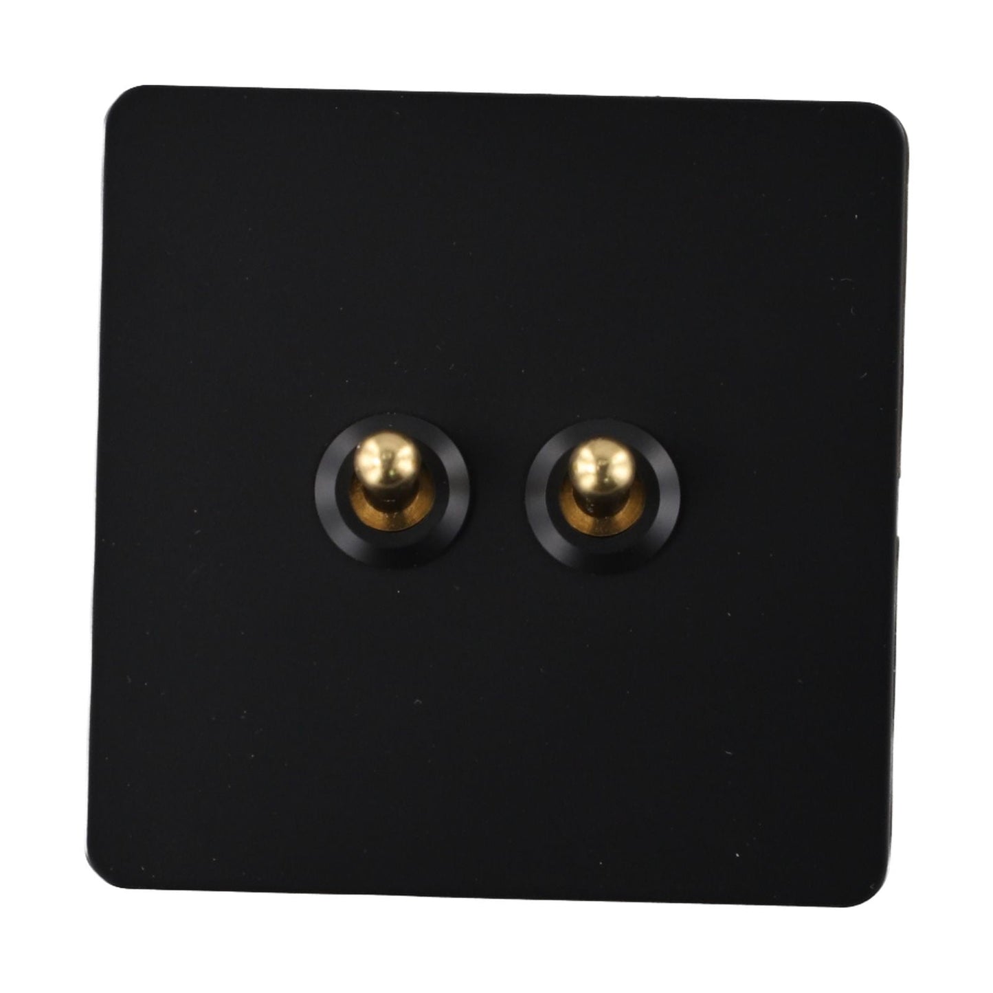 86 Type Stainless Steel Panel Wall Toggle Light Switch Brass Rod 1Way 2Way 2 Gang Smile Home 2 Gang V1189-LWWAL-20260327-04410