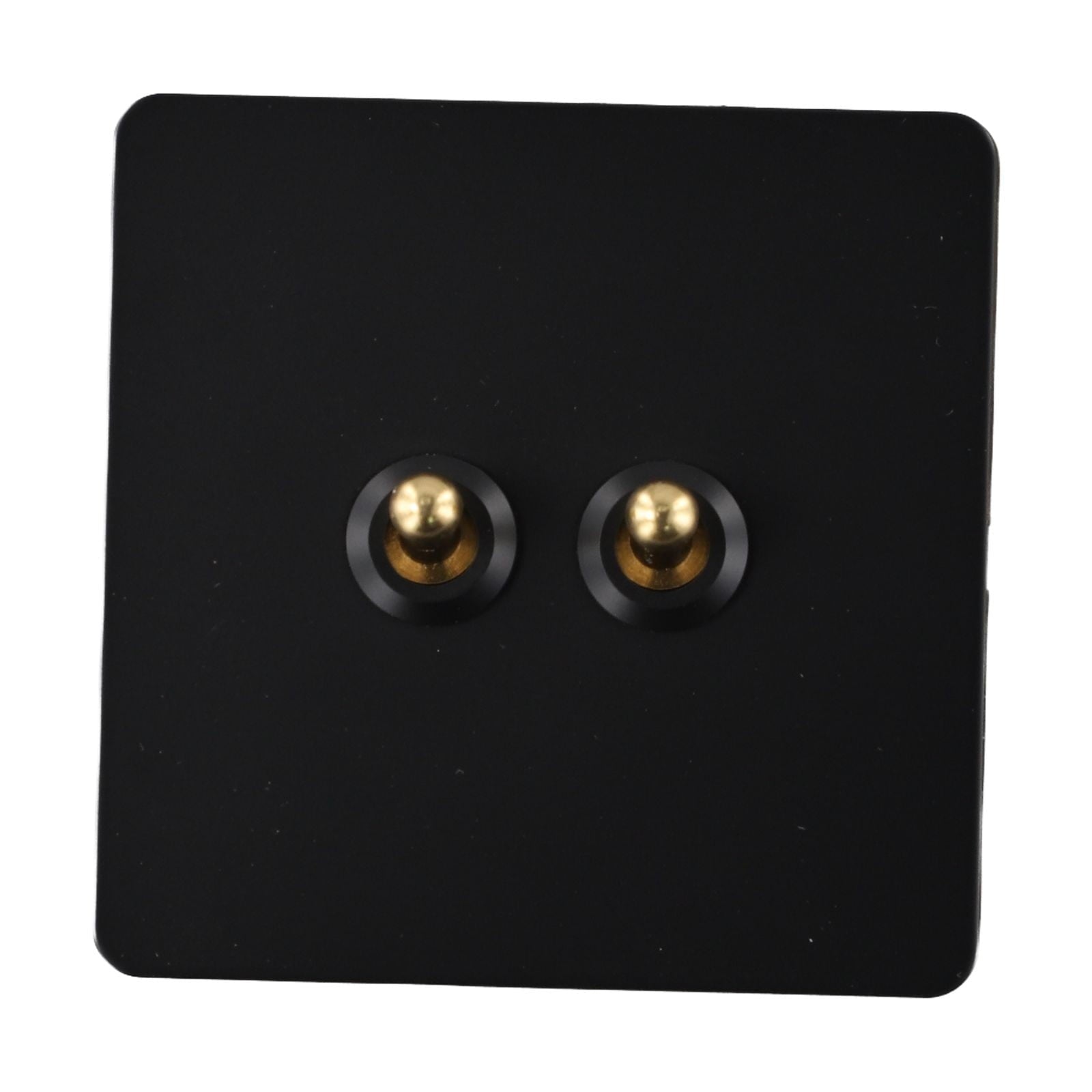 86 Type Stainless Steel Panel Wall Toggle Light Switch Brass Rod 1Way 2Way 2 Gang Smile Home 2 Gang V1189-LWWAL-20260327-04410