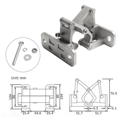 Heavy Duty Stainless Steel Stone Door Hinge Open Invisible Fire Hydrant S( 70Kg) Smile Home M(150Kg) V1189-LWWAL-20260327-04419