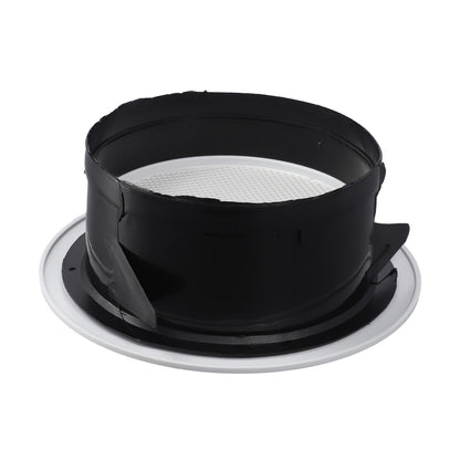 Duct Vents Round Louvered Vents Interior Abs Grille Ventilation Wall Vent Covers 150Mm Smile Home 150 mm V1189-LWWAL-20260327-04422