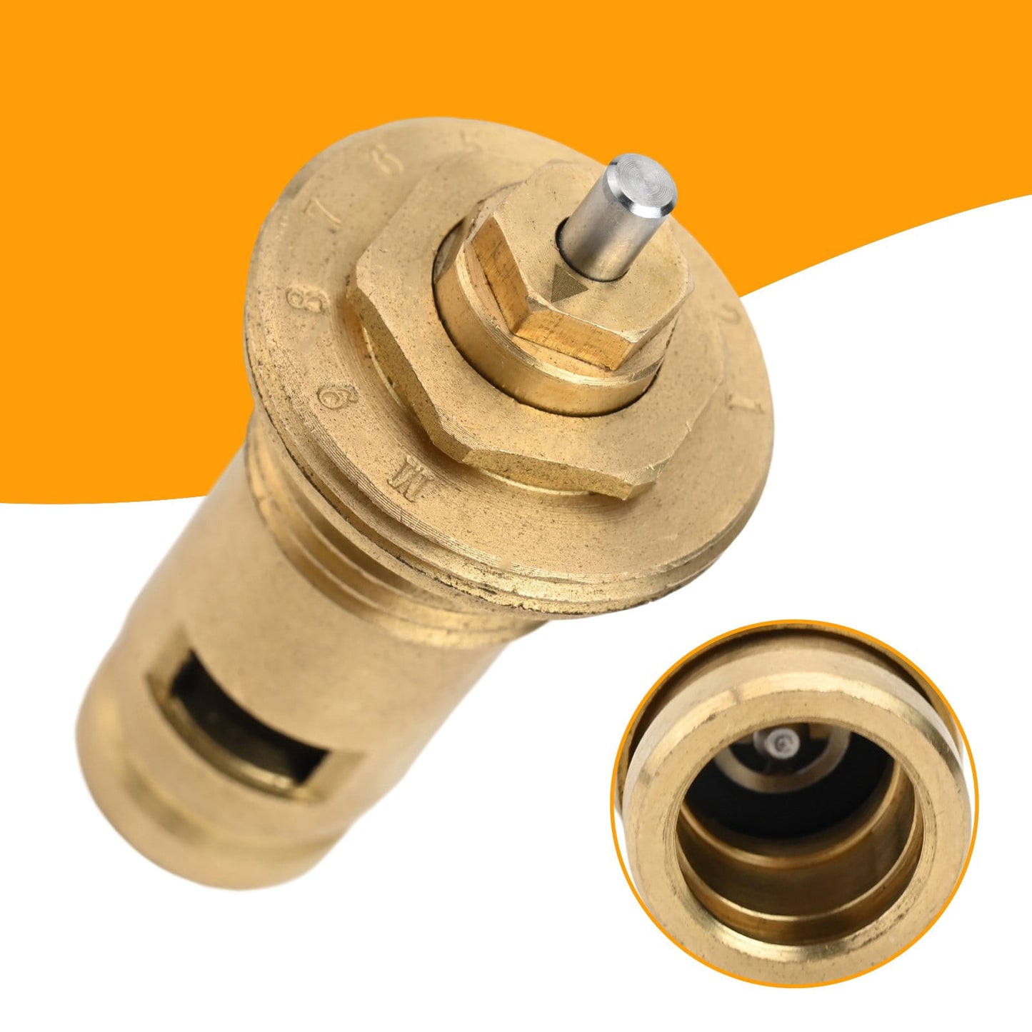 Radiator Valve Insert M30 X 1.5 Valve Thermostat Insert 1/2 Inch Smile Home V1189-LWWAL-20260327-04423