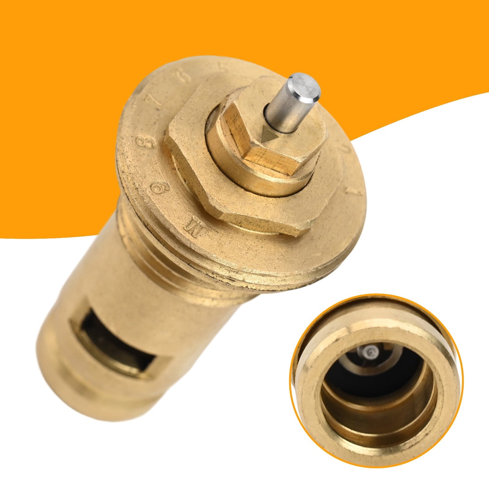 Radiator Valve Insert M30 X 1.5 Valve Thermostat Insert 1/2 Inch Smile Home V1189-LWWAL-20260327-04423