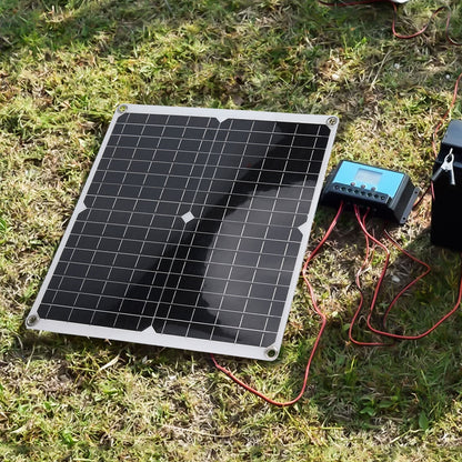 50W Solar Panel Kit 12 Volt Trickle Charger Battery Charger Maintenance Boat Rv Smile Home V1189-LWWAL-20260327-04430