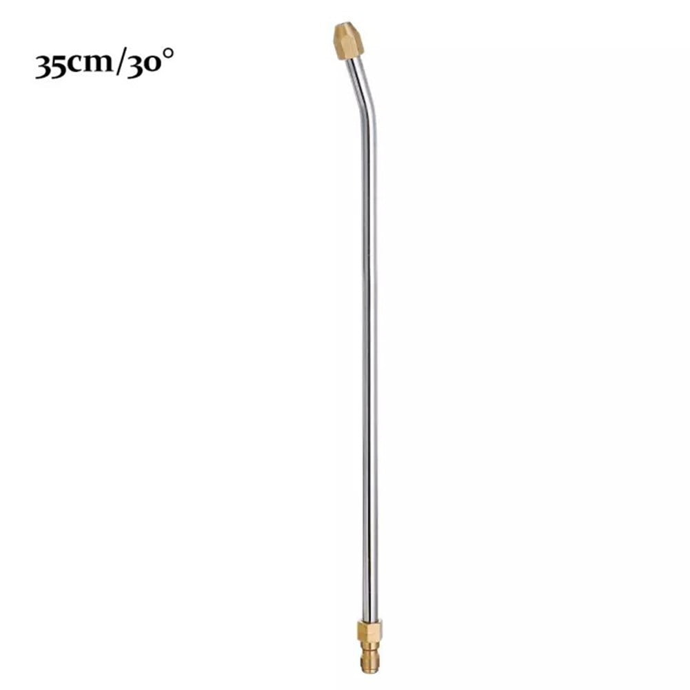 30 degrees /90 degrees /U-Shape Pressure Car Washer Angled Lance Extension Spray Wand Nozzle 17Cm-90 Smile V1189-LWWAL-20260327-04436