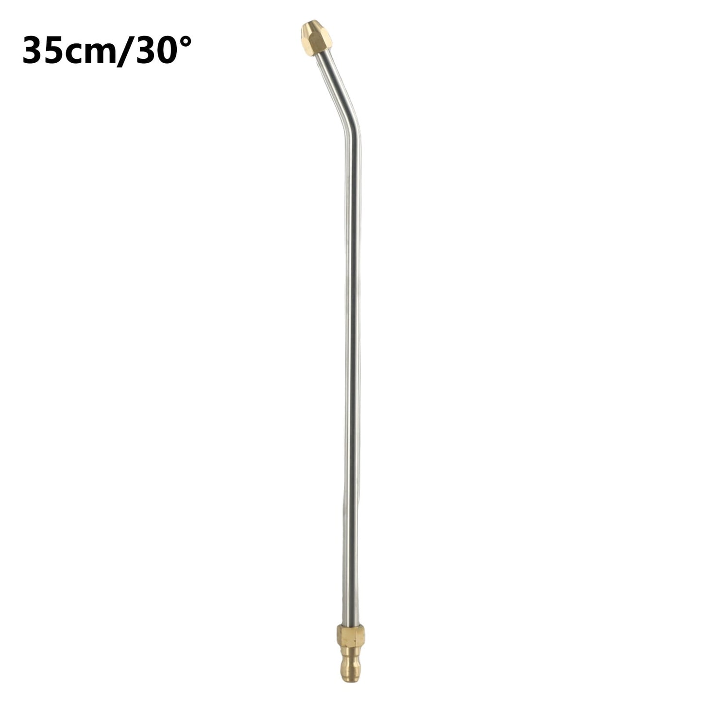30 degrees /90 degrees /U-Shape Pressure Car Washer Angled Lance Extension Spray Wand Nozzle 17Cm-90 Smile V1189-LWWAL-20260327-04436