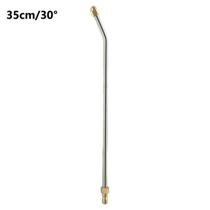 30 degrees /90 degrees /U-Shape Pressure Car Washer Angled Lance Extension Spray Wand Nozzle 17Cm-90 Smile V1189-LWWAL-20260327-04436