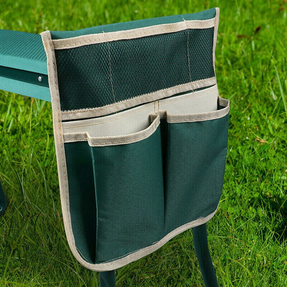 Highly Green Folding Garden Kneeler Chair Bench Stool Tool Pouch L Smile Home L V1189-LWWAL-20260327-04441