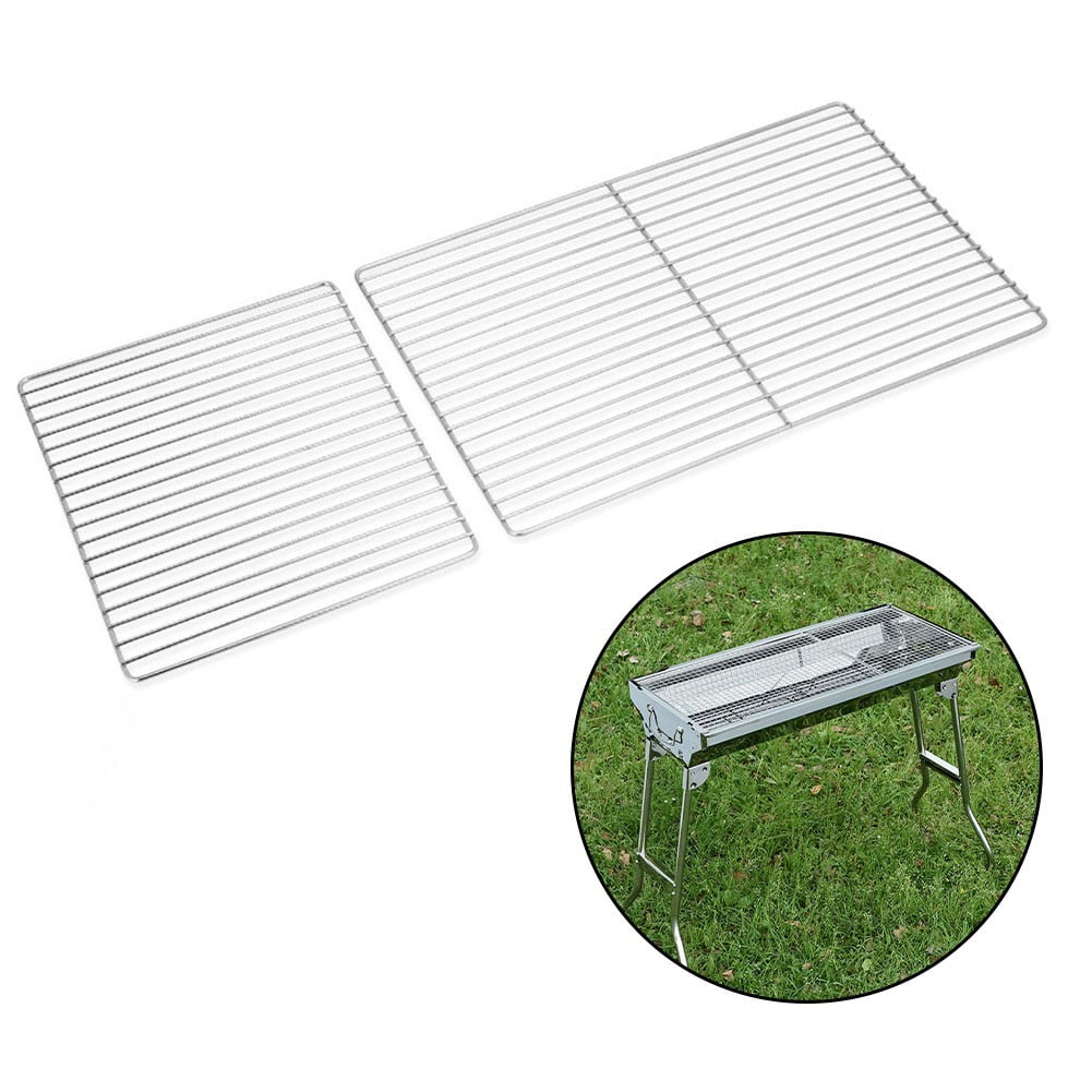BBQ Grill Stainless Steel Mesh,Suitable for Camping BBQ (2 Size) Bar 30*25 Smile Home Bar 30*45 V1189-LWWAL-20260327-04443