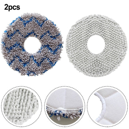 2 Pcs Mop Cloth Pads For Dream Me W10s W10s Pro Cleaning Robot Vacuum Cleaner Sweeper Spare Part Replaceable V1189-LWWAL-20260327-04449
