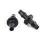 New 100Pc 1/4 Barbed Connector Double Way For 4/7Mm Garden Drip Irrigation Hose Smile Home V1189-LWWAL-20260327-04463
