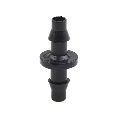 New 100Pc 1/4 Barbed Connector Double Way For 4/7Mm Garden Drip Irrigation Hose Smile Home V1189-LWWAL-20260327-04463