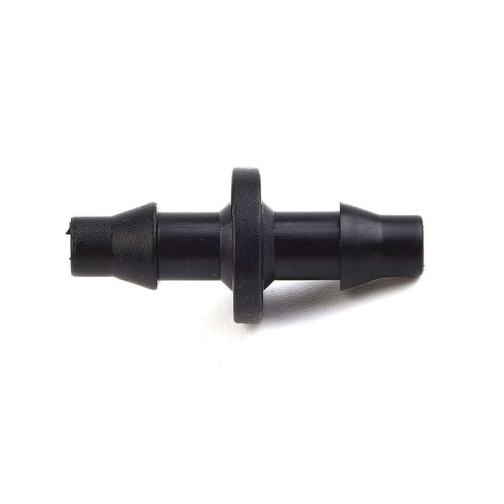 New 100Pc 1/4 Barbed Connector Double Way For 4/7Mm Garden Drip Irrigation Hose Smile Home V1189-LWWAL-20260327-04463