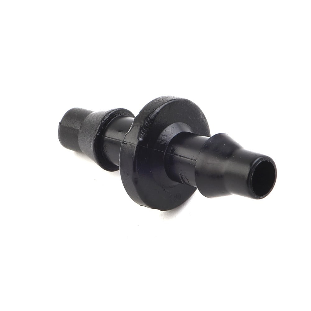 New 100Pc 1/4 Barbed Connector Double Way For 4/7Mm Garden Drip Irrigation Hose Smile Home V1189-LWWAL-20260327-04463