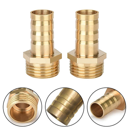 Brass Hose Connector Adapter Screw Connection 1/2" Nozzle (6mm-16mm) 2 pcs 10Mm 1/2\'\' Smile Home V1189-LWWAL-20260327-04475