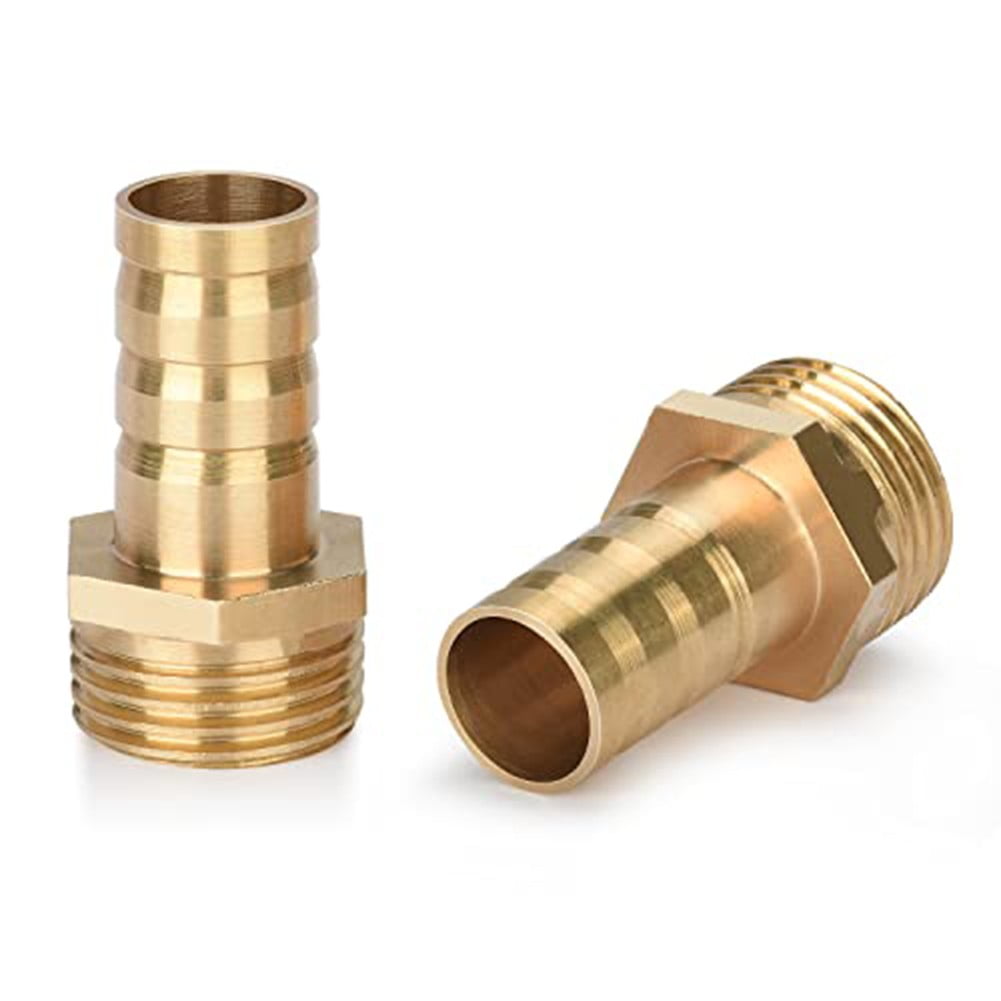Brass Hose Connector Adapter Screw Connection 1/2" Nozzle (6mm-16mm) 2 pcs 10Mm 1/2\'\' Smile Home V1189-LWWAL-20260327-04475