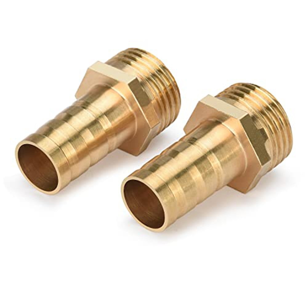 Brass Hose Connector Adapter Screw Connection 1/2" Nozzle (6mm-16mm) 2 pcs 10Mm 1/2\'\' Smile Home V1189-LWWAL-20260327-04475