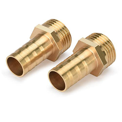 Brass Hose Connector Adapter Screw Connection 1/2" Nozzle (6mm-16mm) 2 pcs 10Mm 1/2\'\' Smile Home V1189-LWWAL-20260327-04475