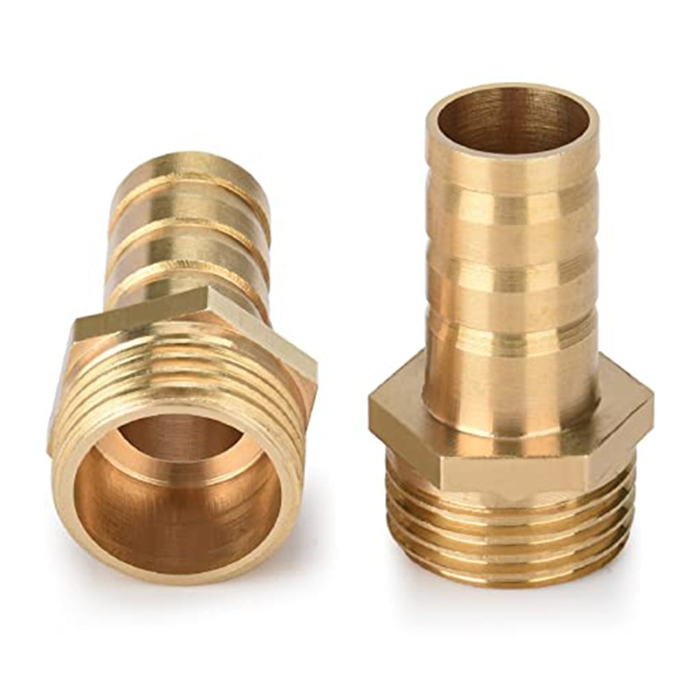 Brass Hose Connector Adapter Screw Connection 1/2" Nozzle (6mm-16mm) 2 pcs 10Mm 1/2\'\' Smile Home V1189-LWWAL-20260327-04475