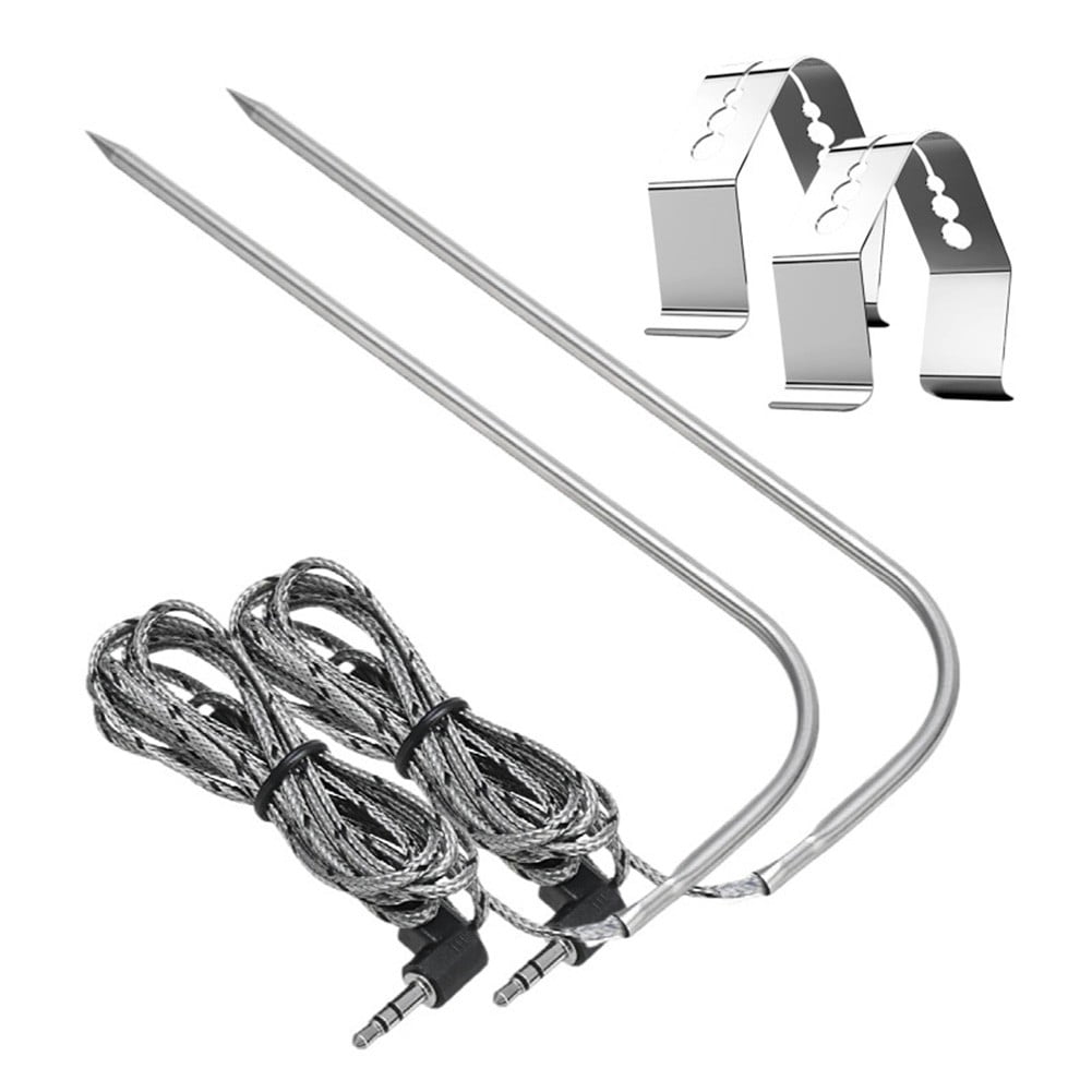 For Traeger Grills wood pellet oven meat probe PT1000 2-pack Smile Home V1189-LWWAL-20260327-04478
