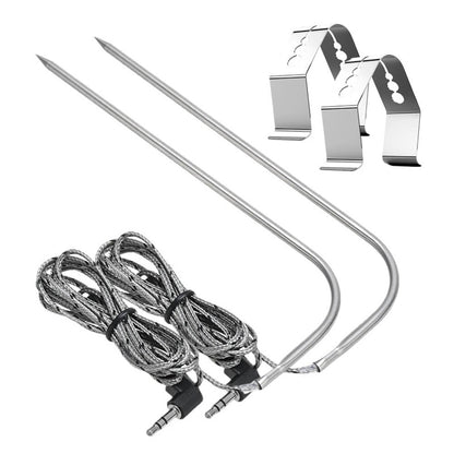 For Traeger Grills wood pellet oven meat probe PT1000 2-pack Smile Home V1189-LWWAL-20260327-04478
