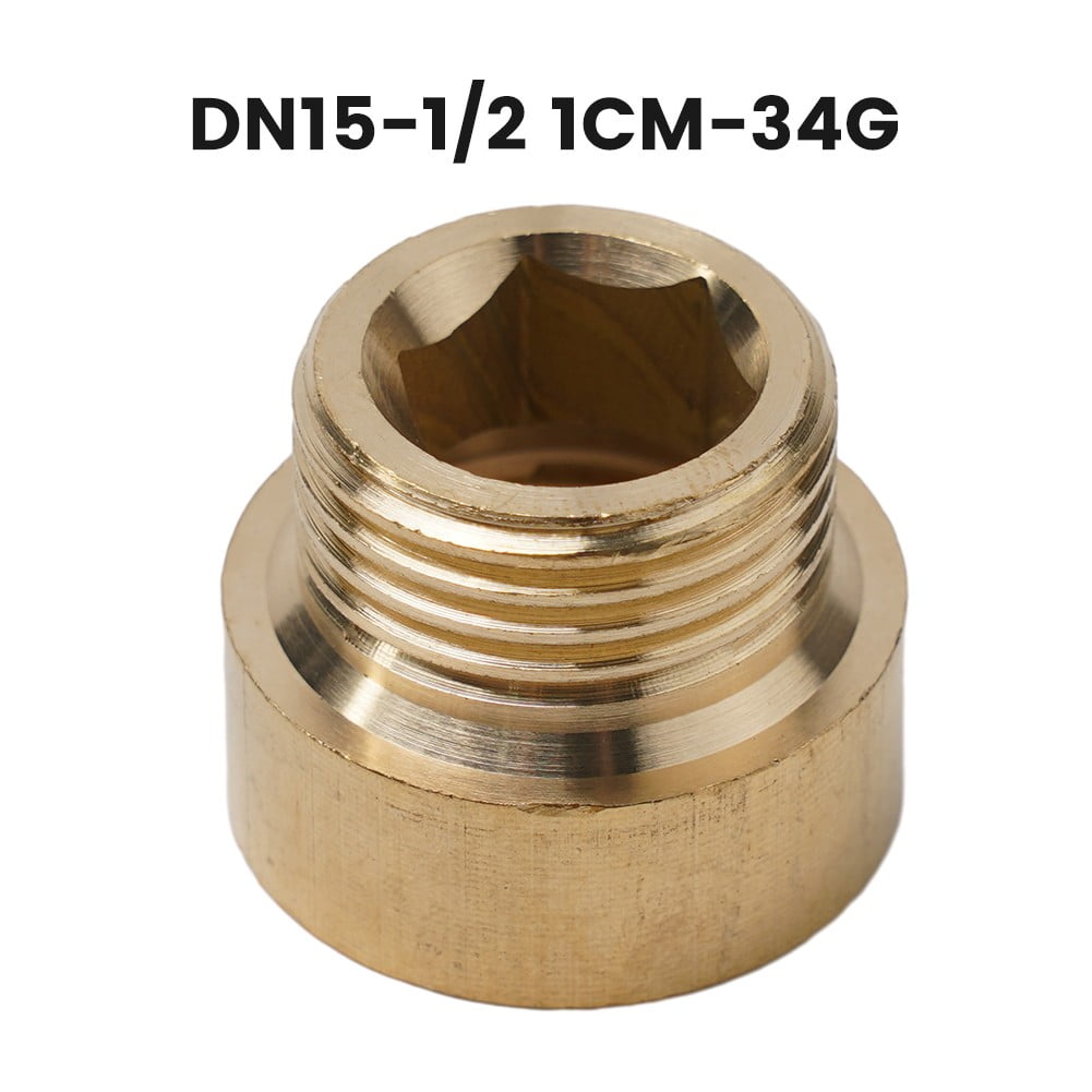 TAP EXTENSION 1/2 MEASURING Inch Thread Fitting Connection Extension Fitting 1Cm Smile Home V1189-LWWAL-20260327-04489