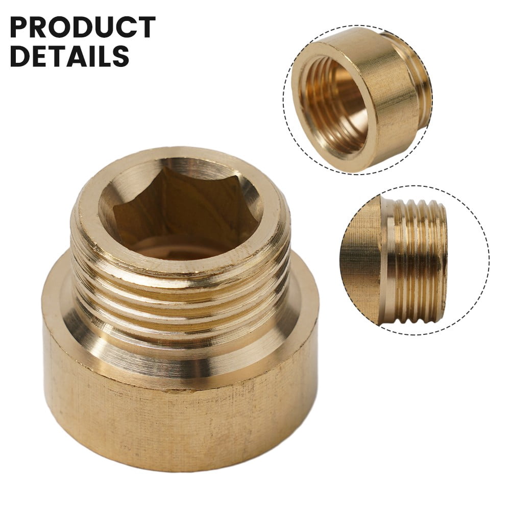 TAP EXTENSION 1/2 MEASURING Inch Thread Fitting Connection Extension Fitting 1Cm Smile Home V1189-LWWAL-20260327-04489