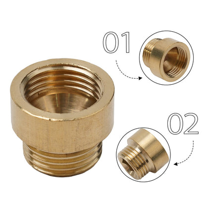 TAP EXTENSION 1/2 MEASURING Inch Thread Fitting Connection Extension Fitting 1Cm Smile Home V1189-LWWAL-20260327-04489