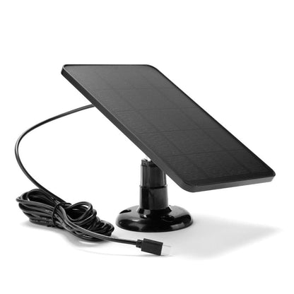 Solar Panel for Blink Camera: 4W Outdoor Solar Charger with 9.84ft Cable! C Black Smile Home C Black V1189-LWWAL-20260327-04490