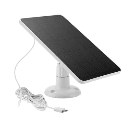 Solar Panel for Blink Camera: 4W Outdoor Solar Charger with 9.84ft Cable! C Black Smile Home C White V1189-LWWAL-20260327-04491