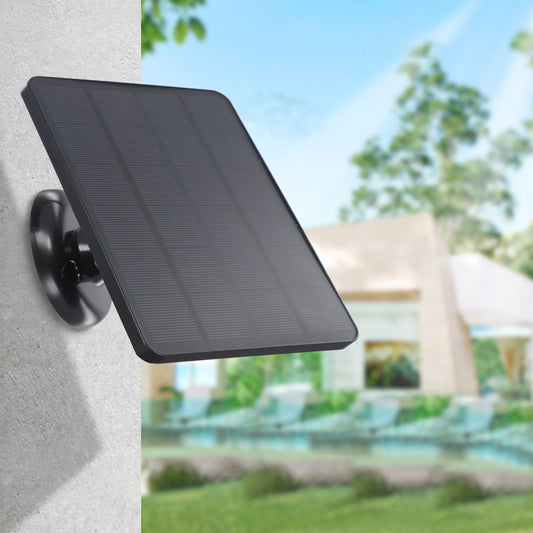 Solar Panel for Blink Camera: 4W Outdoor Solar Charger with 9.84ft Cable! C Black Smile Home Dc Black V1189-LWWAL-20260327-04492