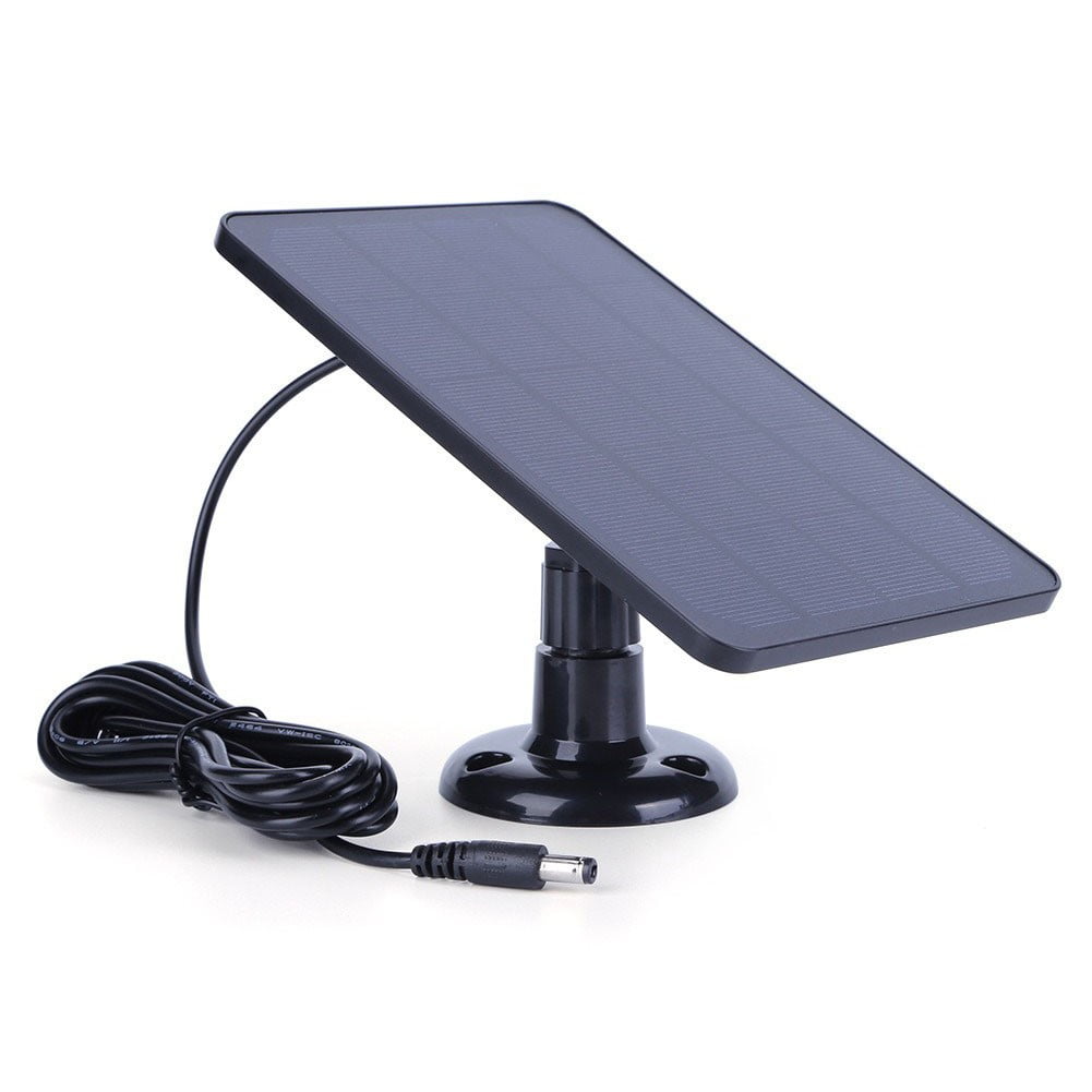 Solar Panel for Blink Camera: 4W Outdoor Solar Charger with 9.84ft Cable! C Black Smile Home Dc Black V1189-LWWAL-20260327-04492