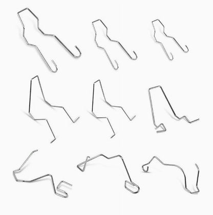 6pcs/9pcs/12pcs H1 H3 H4 H7 Assorted Headlight Bulb Retaining Clip Holder Set 12pcs V1189-LWWAL-20260327-04494