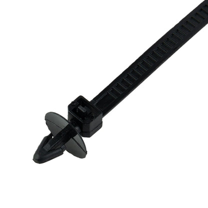 30Pcs Car Auto Cable Ties Strap Push Mount Wire Tie Retainer Clips Clamp Nylon Black Auto Fastener Clip V1189-LWWAL-20260327-04501
