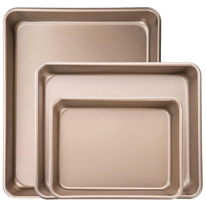 2-Pack Carbon Steel Baking Trays For Oven Rectangular Non-Stick Flat Bottom Baking Sheets For Cookies Cakes V1189-LWWAL-20260327-04502