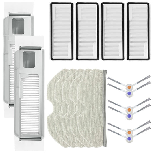 Narwal Vacuum Replacement Parts Kit - Filters Mop Cloths Dust Bags & Side Brushes For Freo X Ultra Freo X V1189-LWWAL-20260327-04508