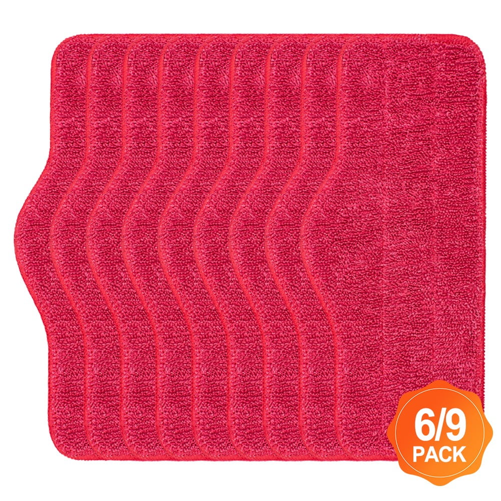 Microfiber Replacement Pads For Schenley Steam Mop - Washable Reusable Quick Dry Mop Pads 6 Pack For Hardwood V1189-LWWAL-20260327-04512