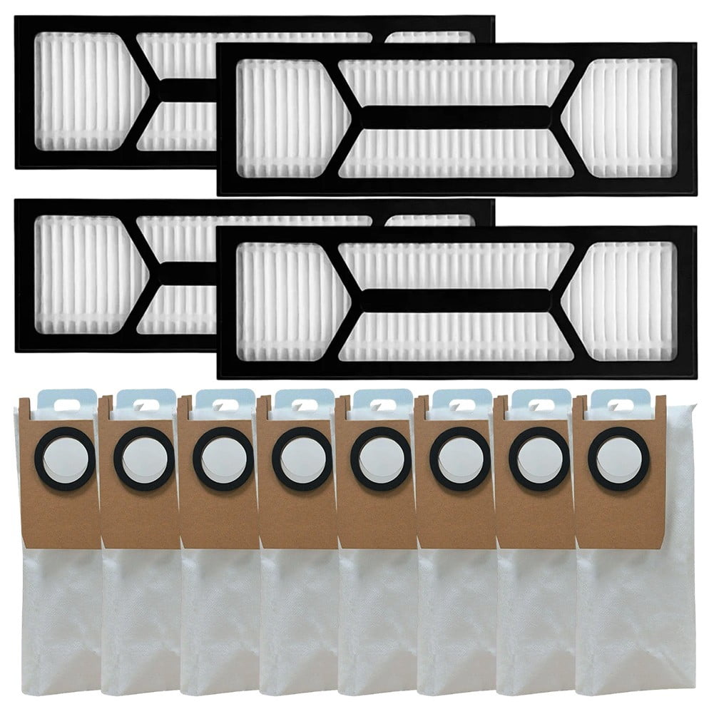 12Pcs/Set For Eufy S1 Pro Vacuum Cleaner Dust Bag Hepa Filter Replacement Parts Vacuum Cleaner Accessories B V1189-LWWAL-20260327-04519