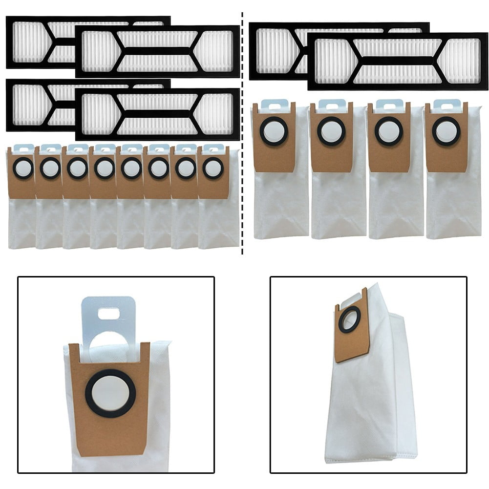 12Pcs/Set For Eufy S1 Pro Vacuum Cleaner Dust Bag Hepa Filter Replacement Parts Vacuum Cleaner Accessories B V1189-LWWAL-20260327-04519