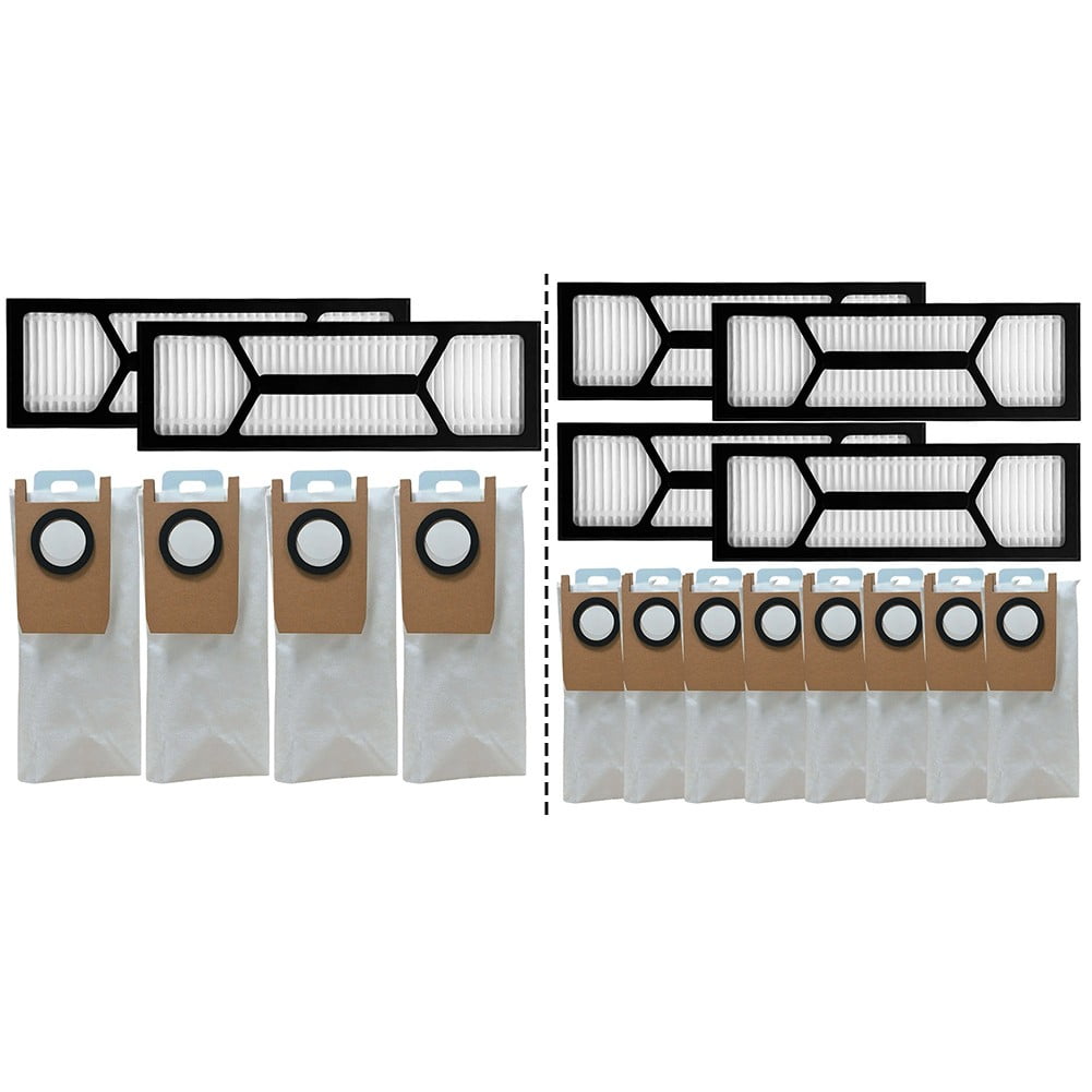 12Pcs/Set For Eufy S1 Pro Vacuum Cleaner Dust Bag Hepa Filter Replacement Parts Vacuum Cleaner Accessories B V1189-LWWAL-20260327-04519