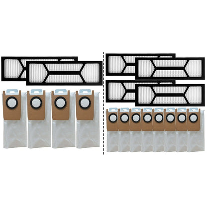 12Pcs/Set For Eufy S1 Pro Vacuum Cleaner Dust Bag Hepa Filter Replacement Parts Vacuum Cleaner Accessories B V1189-LWWAL-20260327-04519