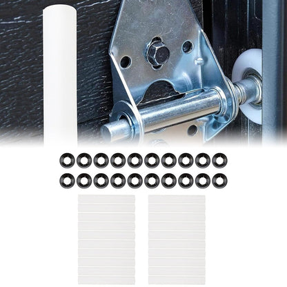 20Pcs 80Mm Garage Door Hinge Roller Sleeves With Bearings Plastic Abs Quiet Roller Replacement Parts For V1189-LWWAL-20260327-04521