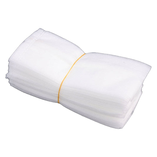100Pcs White Non-Woven Fabric Plant Grow Bags For Seedlings Flowers Vegetables - Biodegradable Nursery Pots V1189-LWWAL-20260327-04538