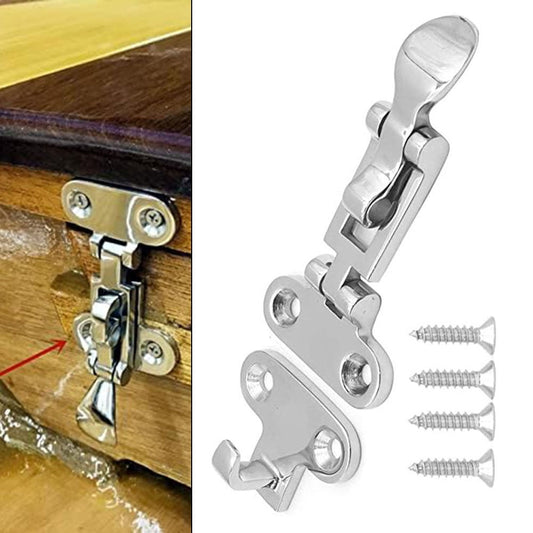 Anti-Rattle Marine Latch: 316 Stainless Steel Door Buckle For Yachts For Yacht V1189-LWWAL-20260327-04554