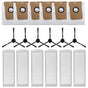 Cecotec Conga 13090 Spin Revol Home Vacuum Filter Dust Bag Side Brush Replacement Kit With 6 Filters 6 Bags 6 V1189-LWWAL-20260327-04565