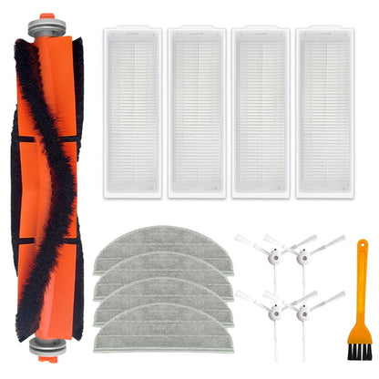 Redroad G10 Alpha 3 Vxvc25 Robot Vacuum Cleaner Replacement Parts Kit With Filter Main Brush Side Brushes Mop V1189-LWWAL-20260327-04566
