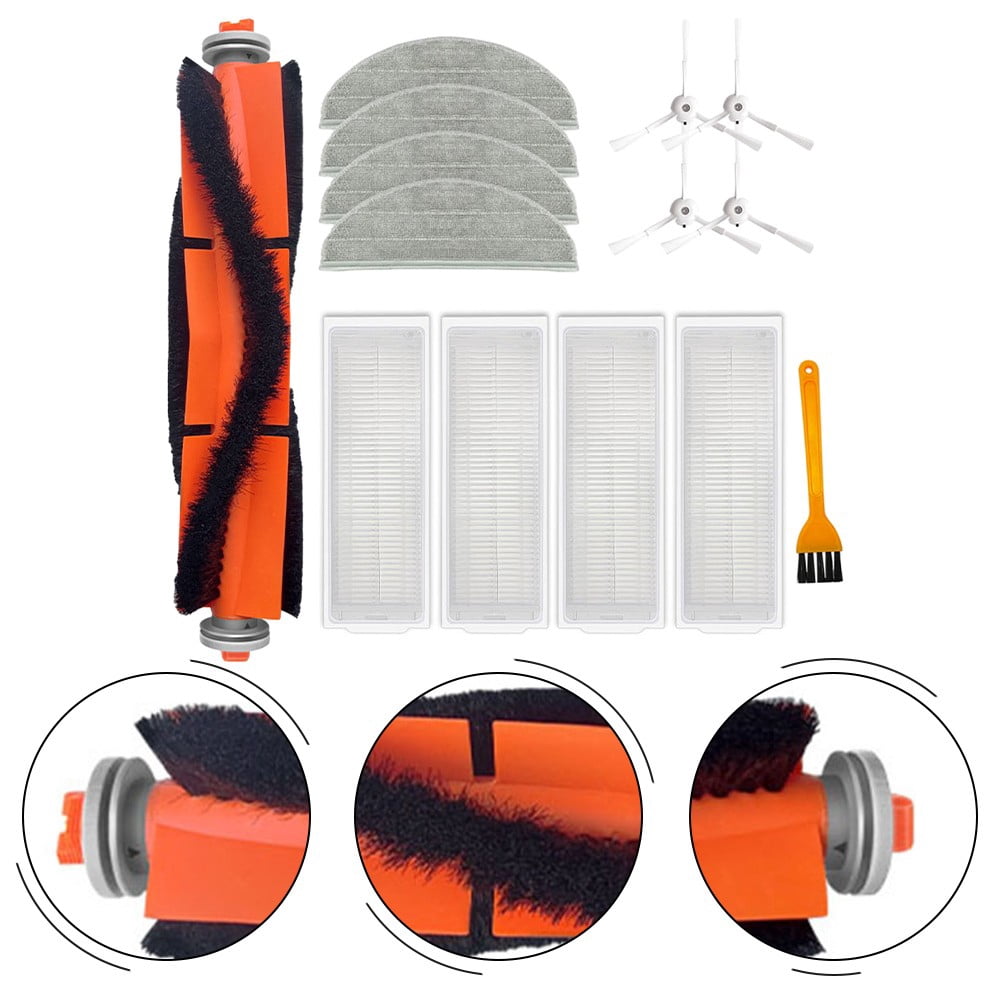 Redroad G10 Alpha 3 Vxvc25 Robot Vacuum Cleaner Replacement Parts Kit With Filter Main Brush Side Brushes Mop V1189-LWWAL-20260327-04566